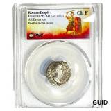 Roman Faustina Sr.,AD 138-140/1 AR Denarius PNC C