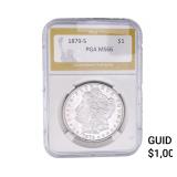 1879-S Morgan Silver Dollar PGA MS66
