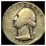 1932 Washington Silver Quarter NICELY  CIRCULATED