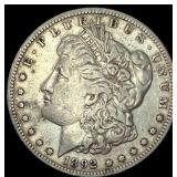 1892-S Silver Morgan Dollar LIGHTLY CIRCULATED