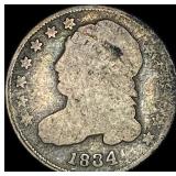 1834 Capped Bust Dime LIGHTLY CIRCULATED