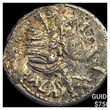 Roman Rep, 92 BC Silver Denarius NEARLY UNCIRCULA