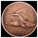 1857 Flying Eagle Cent LIGHTLY CIRCULATED