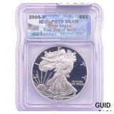 2005 Silver Eagle ICG PR70 DCAM