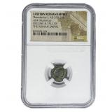 East Roman Theodosius I, AD 379-395 AE4 Nummus