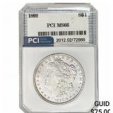 1892 Morgan Silver Dollar PCI MS66