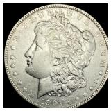 1901 Silver Morgan Dollar CLOSELY  UNCIRCULATED