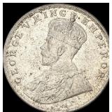 1919 British-India SIlver Rupee UNCIRCULATED