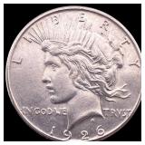 1926 Peace Silver Dollar CLOSELY UNCIRCULATED
