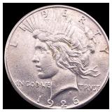 1926 Peace Silver Dollar CLOSELY UNCIRCULATED