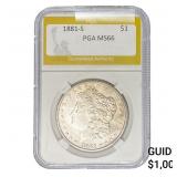 1881-S Morgan Silver Dollar PGA MS66