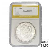 1899 Morgan Silver Dollar PGA MS65