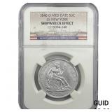 1846-O Seated Liberty Half Dollar NGC Shipwreck