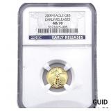 2009 1/10oz $5 Gold Eagle NGC MS70 Early Releases