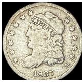 1837 Capped Bust Half Dime SUPERB GEM BU
