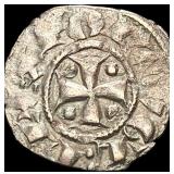 1261-1325 Portugal Crusades Dinis I Silver Dinero