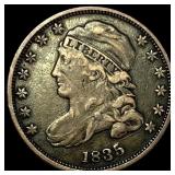 1835 Capped Bust Dime NEARLY UNCIRCULATED