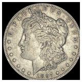 1897-O Silver Morgan Dollar NEARLY  UNCIRCULATED