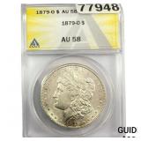 1879-O Morgan Silver Dollar ANACS AU58