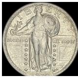 1920 Standing Liberty Silver Quarter  CHOICE  AU