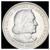 1892 Silver Columbian Half Dollar GEM BU