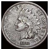 1872 Indian Head Cent LIGHTLY CIRCULATED
