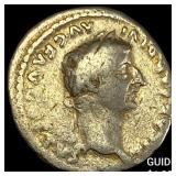 Tiberius 14-37 AD Silver Denarius Tribute Penny N