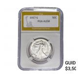 1917-S Walking Liberty Half Dollar PGA AU58