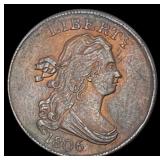 1806 Draped Bust Half Cent LIGHTLY CIRCULATED