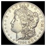 1884-S Silver Morgan Dollar CLOSELY  UNCIRCULATED