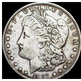 1892-O Morgan Silver Dollar NEARLY  UNCIRCULATED