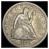 1875-CC Silver Twenty Cents LIGHTLY  CIRCULATED