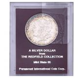 1878-S Morgan Silver Dollar Redfield MS65