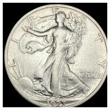 1923-S Walking Liberty Half Dollar NEARLY  UNCIRC