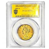 1889-S $10 Gold Eagle PCGS MS62+ Fairmont Collect