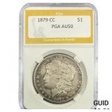 1879-CC Morgan Silver Dollar PGA AU50