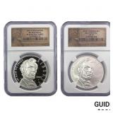 [2 Coins] 2009-P Lincoln S$1 NGC PF/MS70 Ultra Cam