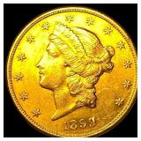 1893-S Liberty Head $20 Gold Double Eagle UNCIRCUL