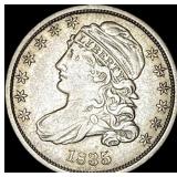 1835 Capped Bust Dime NEARLY UNCIRCULATED