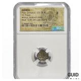 Judaea Alex. Jannaeus, 103-76 BC Bronze Prutah  F