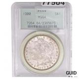 1900 Morgan Silver Dollar NGC MS64
