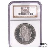 1881-S Morgan Silver Dollar NGC MS64