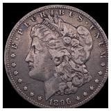 1896 Silver Morgan Dollar ABOUT UNCIRCULATED