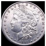 1891-S Silver Morgan Dollar CLOSELY UNCIRCULATED