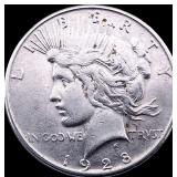 1928 Peace Silver Dollar CLOSELY UNCIRCULATED