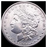 1902 Morgan Silver Dollar CLOSELY UNCIRCULATED