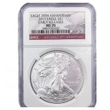 2011 Silver Eagle NGC MS70