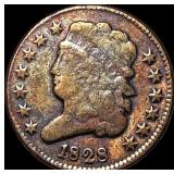 1828 Classic Head Half Cent NICELY CIRCULATED