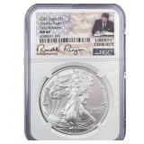 2021 Silver Eagle NGC MS69
