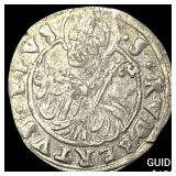1300-1450 Salzburg Silver Groshen CLOSELY UNCIRCUL
